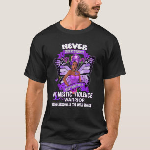 Domestic Violence Awareness Survivor Stop the Viol T-Shirt