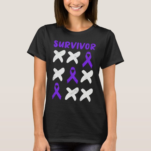 Domestic Violence Awareness Survivor T-Shirt (Front)