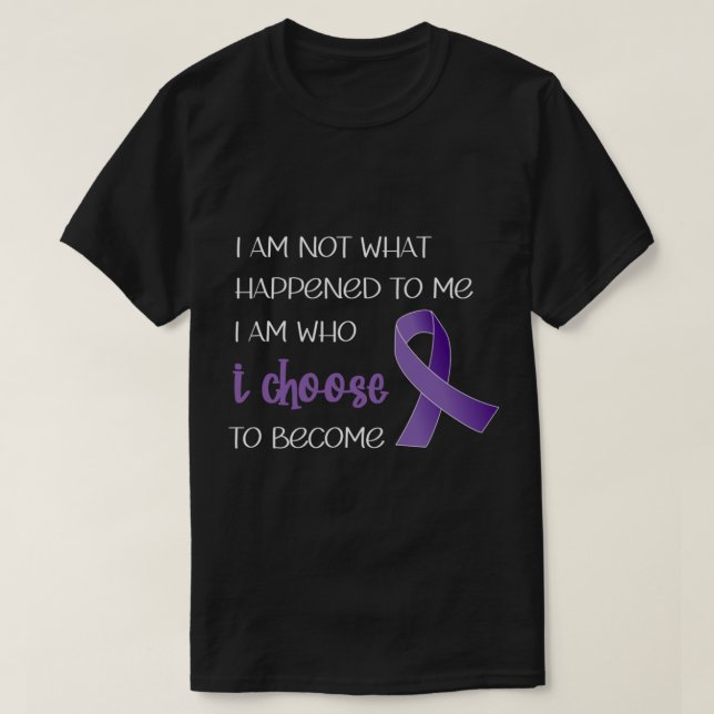 Domestic Violence Awareness Survivor   T-Shirt (Design Front)