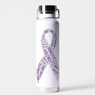 Domestic Violence Awareness Water Bottle