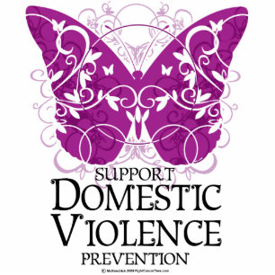 Domestic Violence Butterfly Standing Photo Sculpture