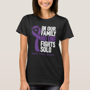 Domestic Violence  Family Domestic Violence Awaren T-Shirt