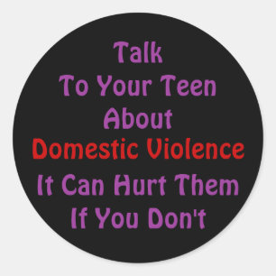 Domestic Violence Sticker