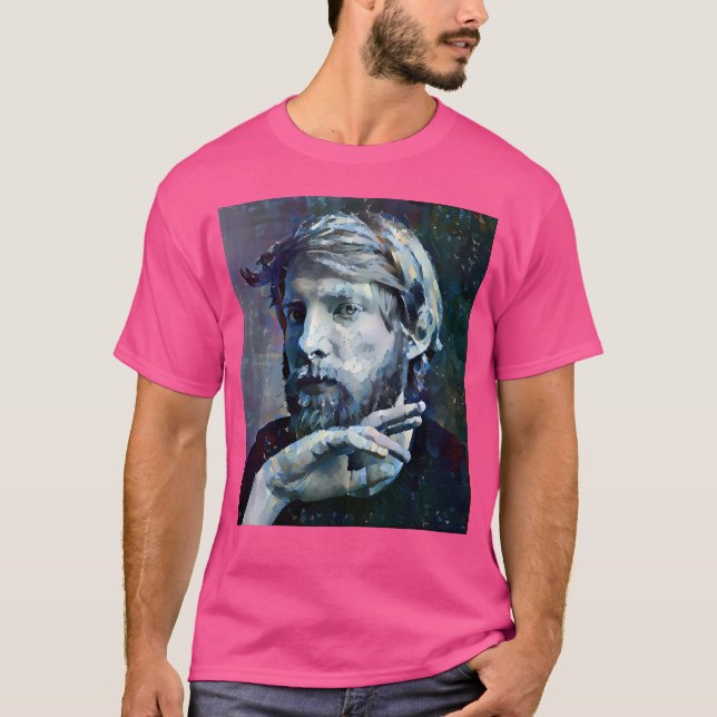 Domhnall Gleeson Portrait T-Shirt (Front)