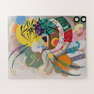 Dominant Curve by Wassily Kandinsky Jigsaw Puzzle