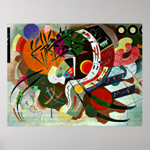 Dominant Curve, famous abstract painting Poster