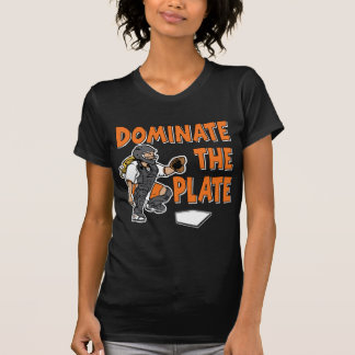 Dominate the Plate, orange2 T-Shirt
