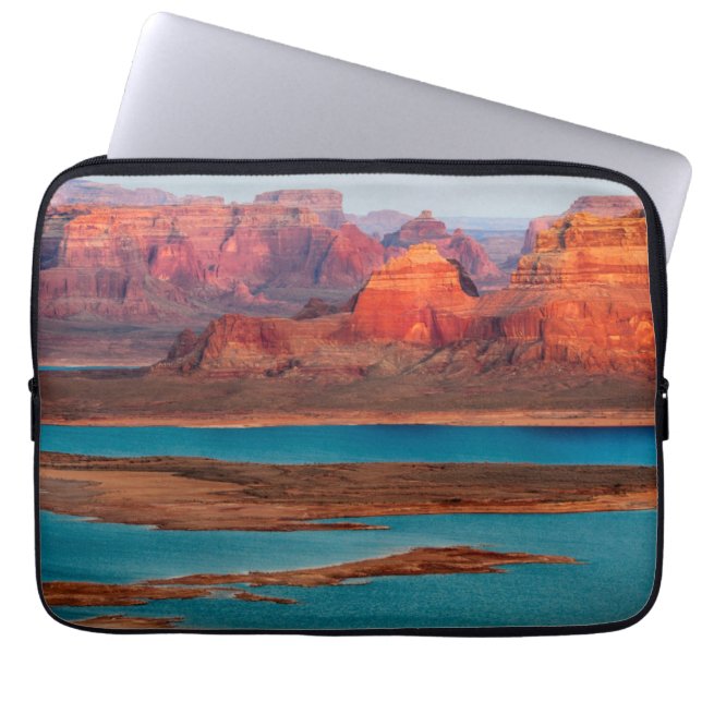 Dominguez Butte & Lake Powell, Utah Laptop Sleeve (Front)