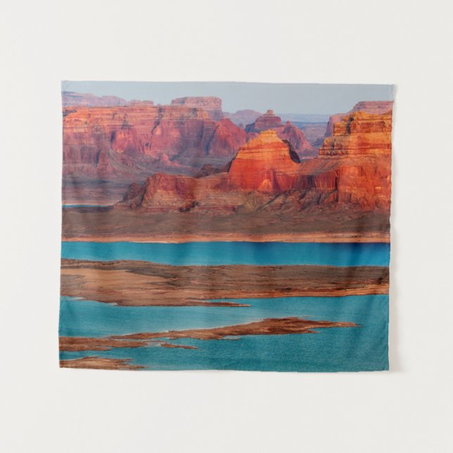 Dominguez Butte & Lake Powell, Utah Tapestry (Front (Horizontal))