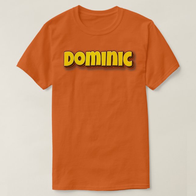 Dominic 3 T-Shirt (Design Front)
