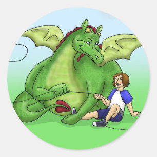 Dominic and Jason Classic Round Sticker