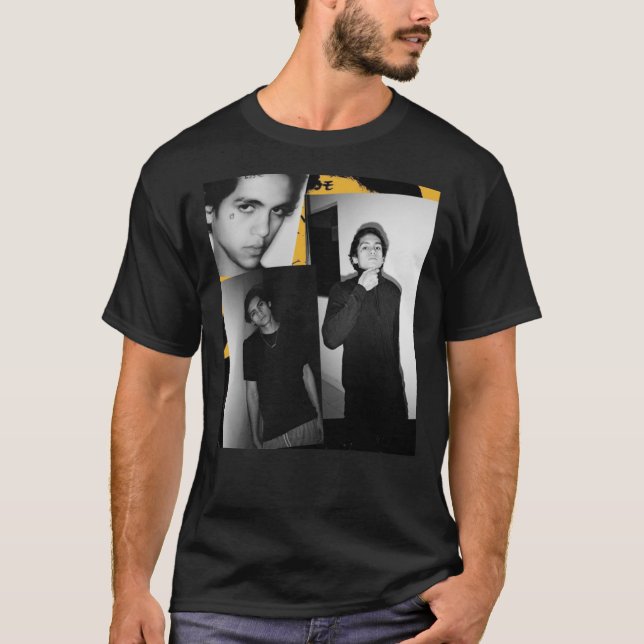 Dominic Fike B_Amp_W   Essential  T-Shirt (Front)