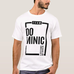 Dominic Personalised Name Birthday Gift T-Shirt