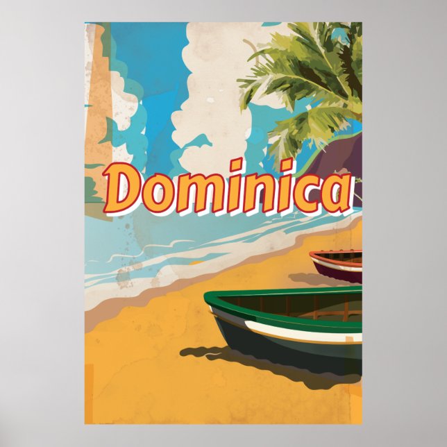 Dominica Beach vacation Poster (Front)