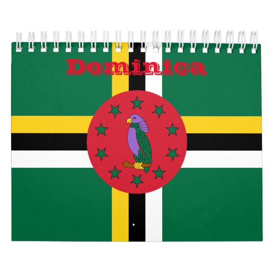 Dominica Calendar | Zazzle.co.uk