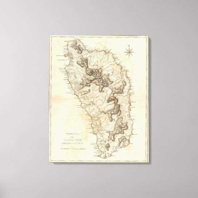 Dominica Canvas Print (Front)
