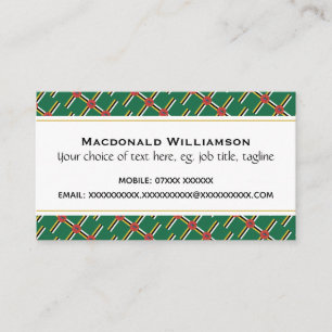 DOMINICA Custom Christian John 3:16 Scripture Business Card