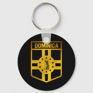 Dominica Emblem Key Ring