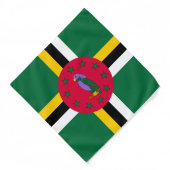 Dominica Flag Bandana (Front)