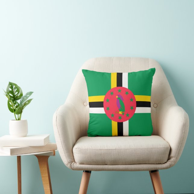Dominica flag cushion (Chair)