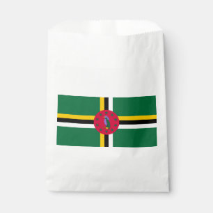 Dominica Flag Favour Bags