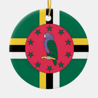 Dominica Flag Ornament