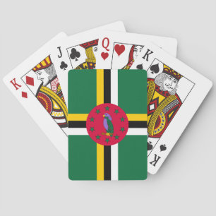 Dominica Flag Playing Cards