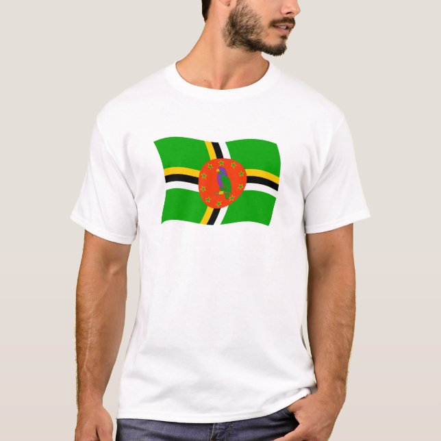 Dominica Flag Shirt (Front)