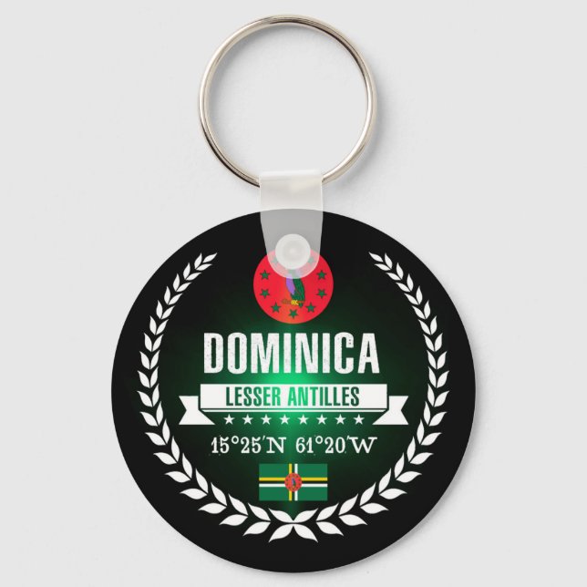 Dominica Key Ring (Front)