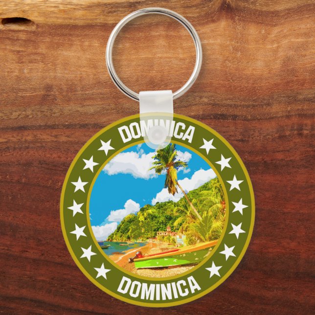 Dominica                                           key ring (Front)