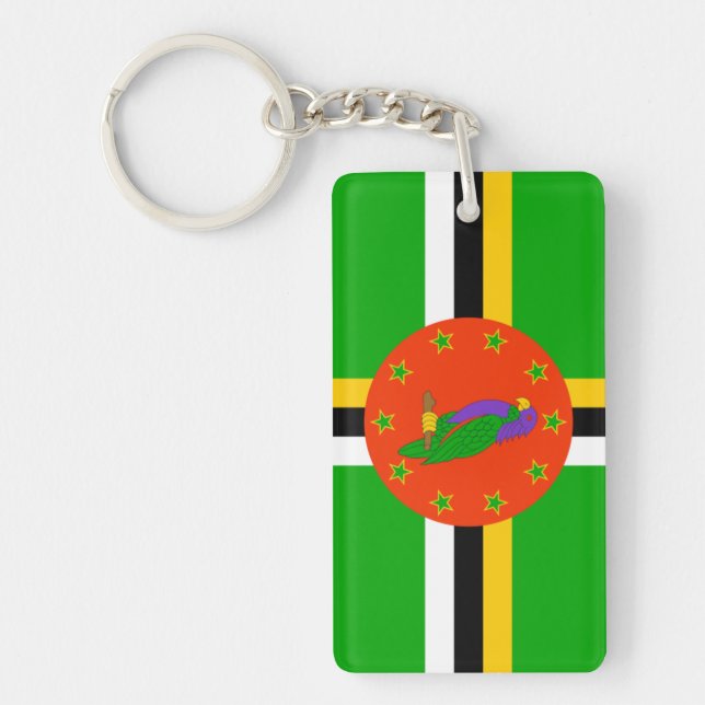 Dominica Key Ring (Front)