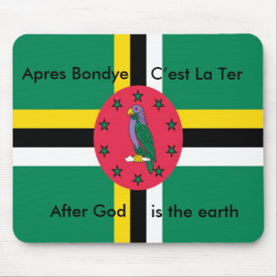 Dominica Mouse Pad