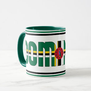 Dominica National Flag Patriotic Coffee Mug