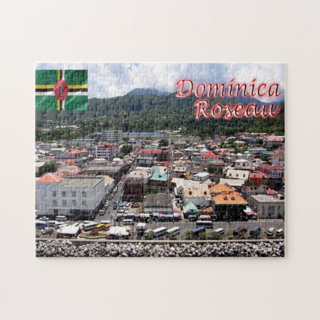 Dominica - Roseau - Cuise Pics - Jigsaw Puzzle (Horizontal)