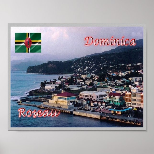 Dominica - Roseau - Poster (Front)