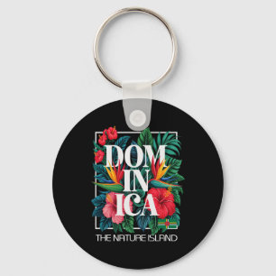Dominica Vacation Island West Indies Caribbean Key Ring