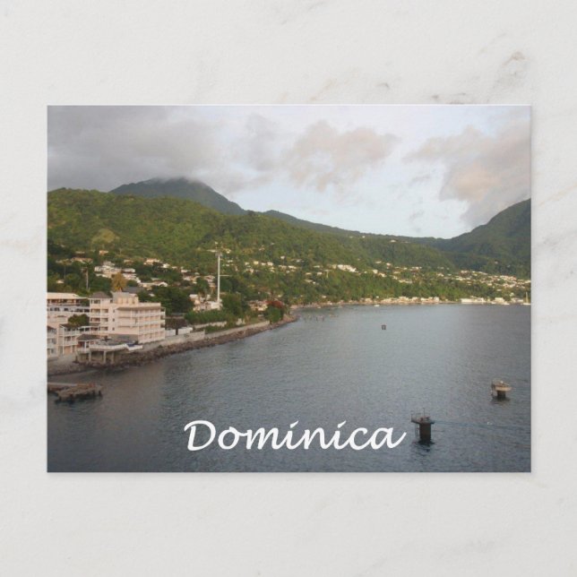 Dominica View Postcard (Front)