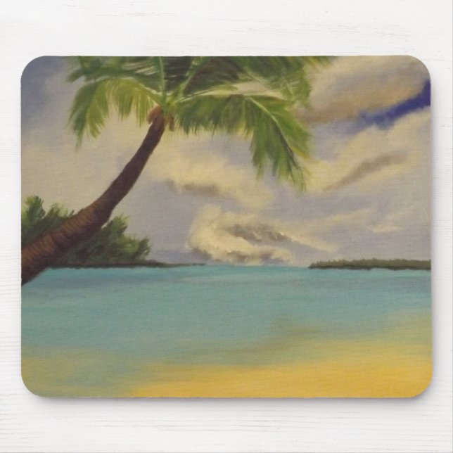 Dominican Beach Mouse Mat (Front)