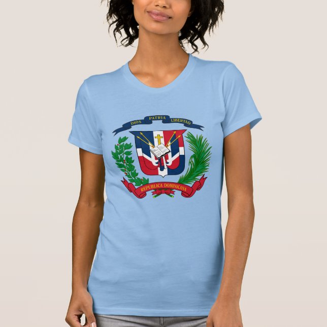 Dominican coat of arms Tank Top (Front)