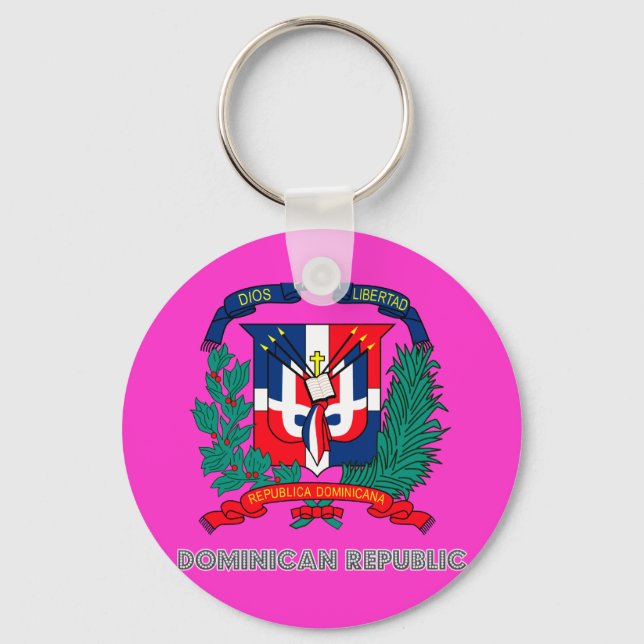 Dominican Emblem Key Ring (Front)