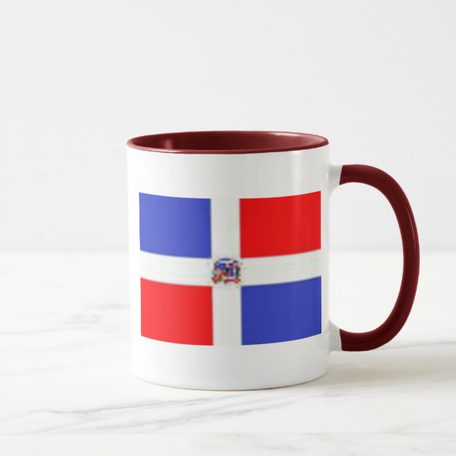 Dominican Flag, Dominican Flag Mug (Right)