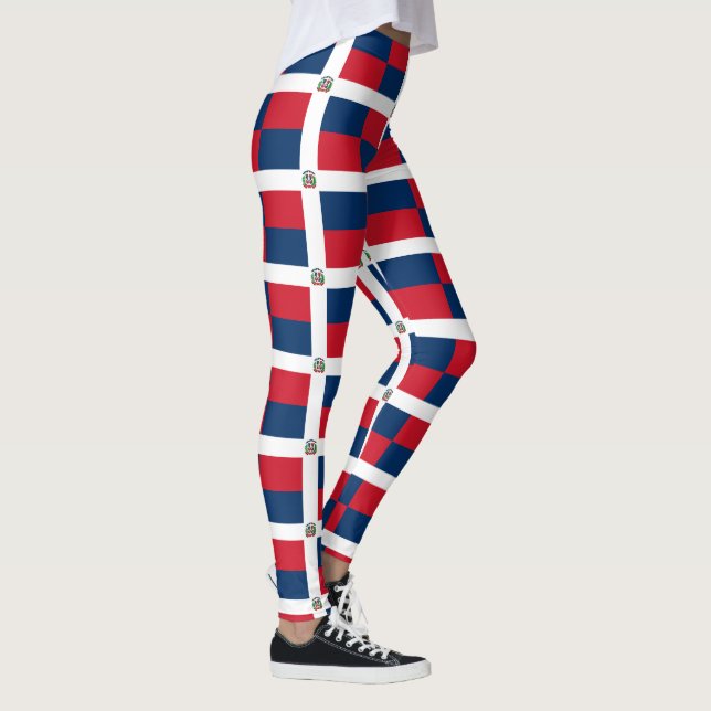Dominican flag leggings (Right)