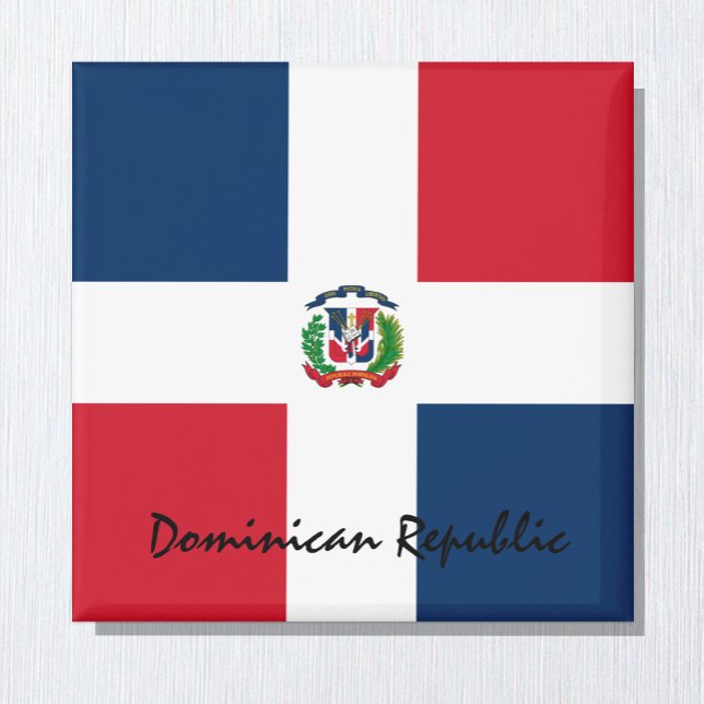 Dominican flag & South America holiday/sports fans Magnet (Creator Uploaded)