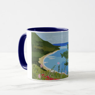 Dominican landscape mug