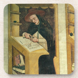 Dominican Monk at his Desk, from the Cycle of 'For Coaster