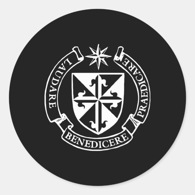 Dominican Order Of Preachers Classic Round Sticker (Front)