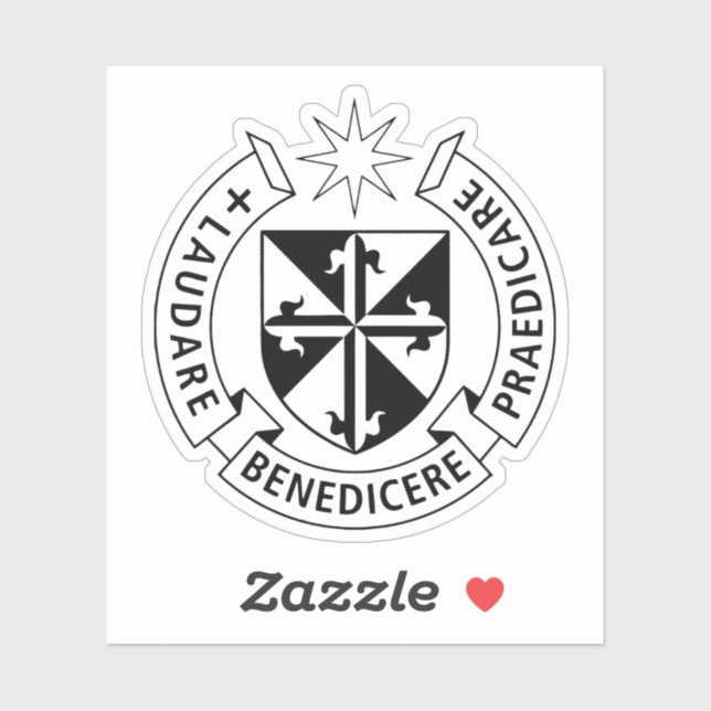 Dominican Order Vinyl Sticker (Sheet)