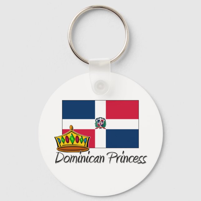 Dominican Princess Key Ring (Front)