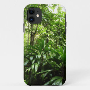 Dominican Rain Forest I Tropical Green Nature iPhone 11 Case