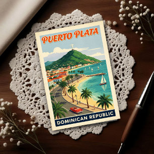 Dominican Republic: 1960s Travel  Postcard